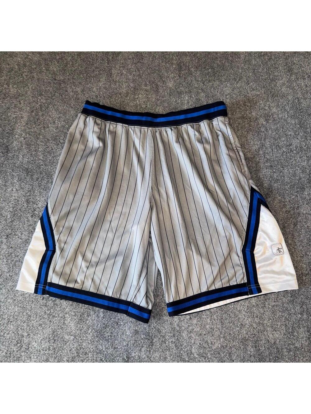AND1 Baggy Dazzle Hoop Shorts Mens L/XL Vtg y2k 90s Rare